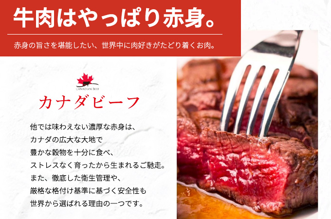 カナダビーフの魅力