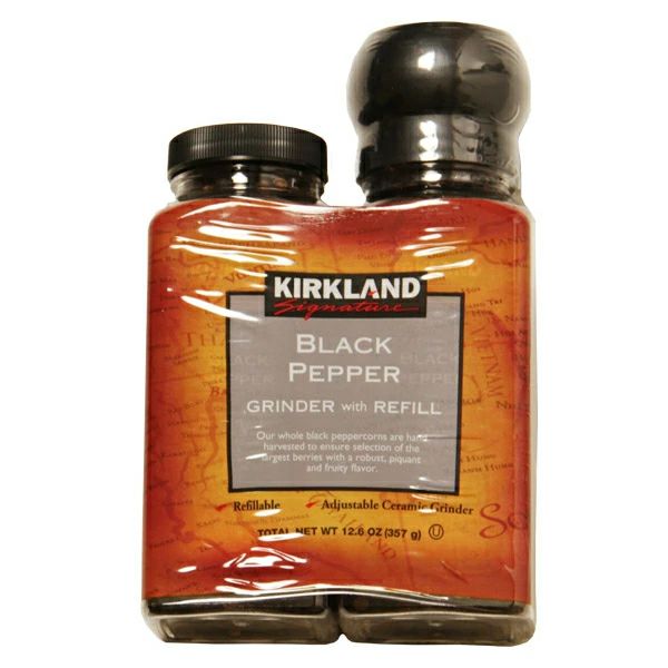 コストコ【KIRKLAND】ミル付ブラックペッパー