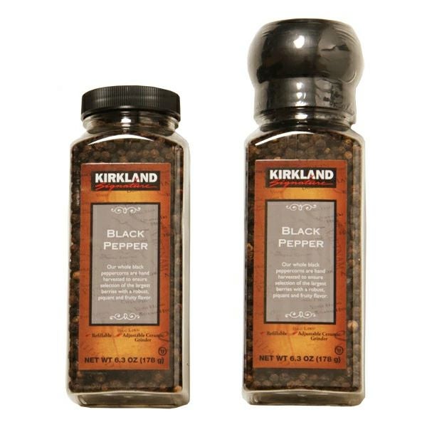 コストコ【KIRKLAND】ミル付ブラックペッパー