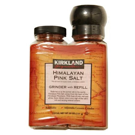 コストコ【KIRKLAND】ミル付ヒマラヤンピンクソルト