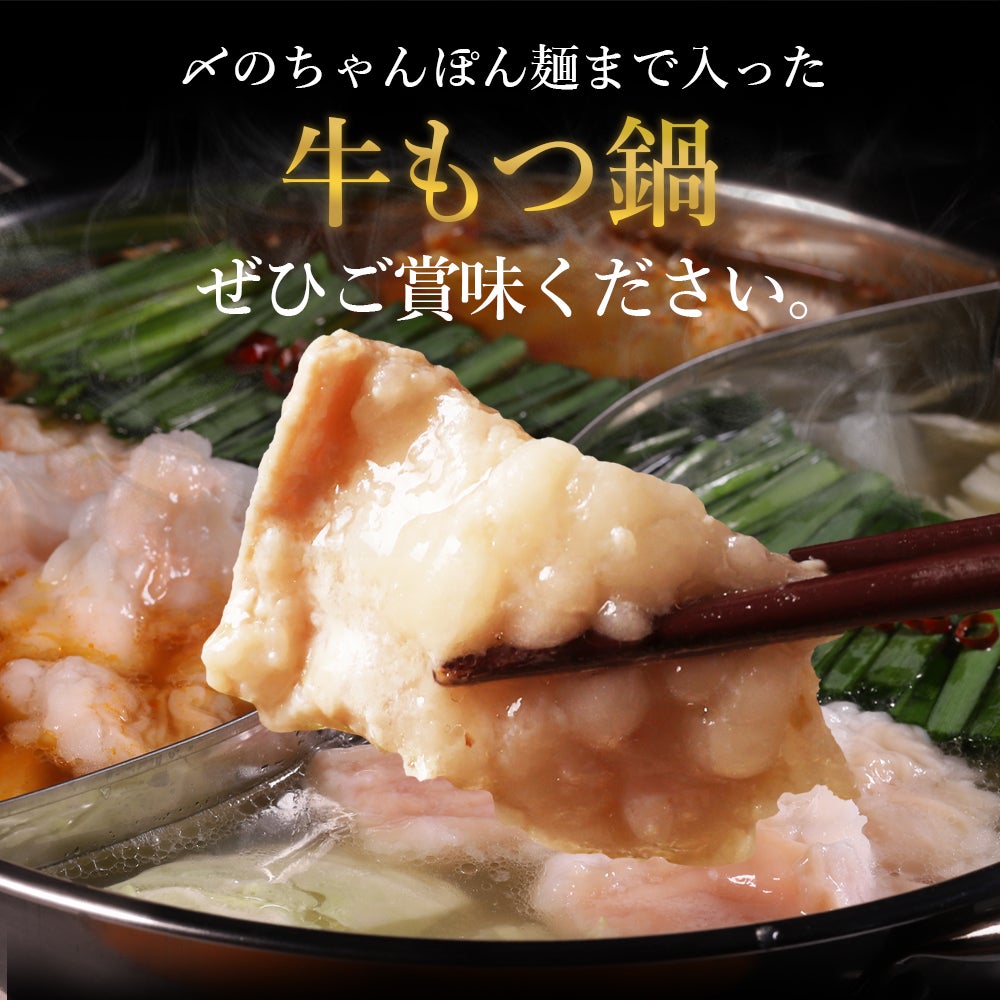 国産牛もつ鍋イメージ